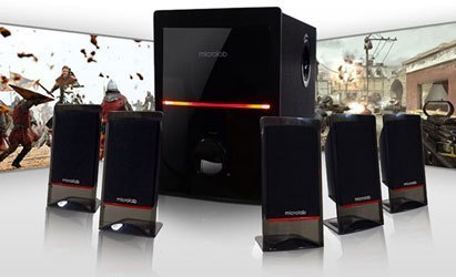 Loa vi tính Microlab M-700 chống rè, nhiẽu